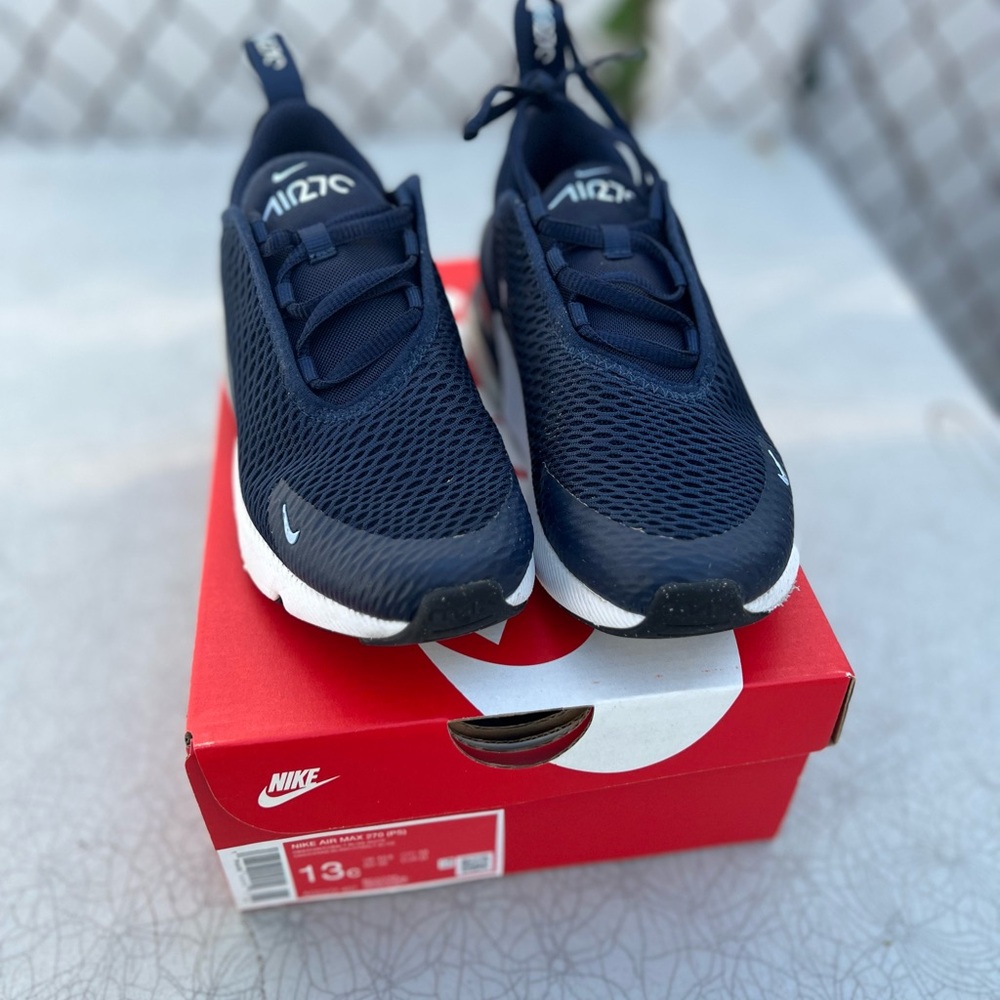 Nike Kids Dark Blue Sneakers